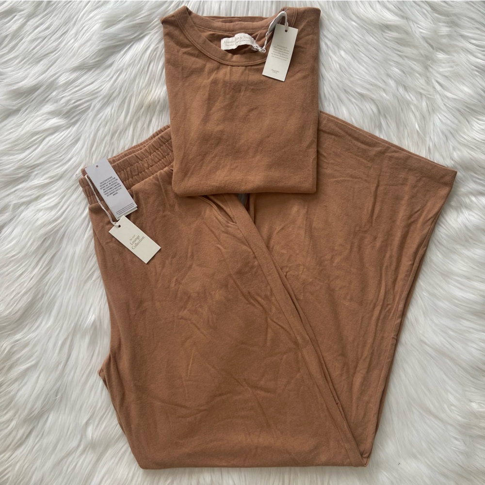 cozy wide-leg lounge set